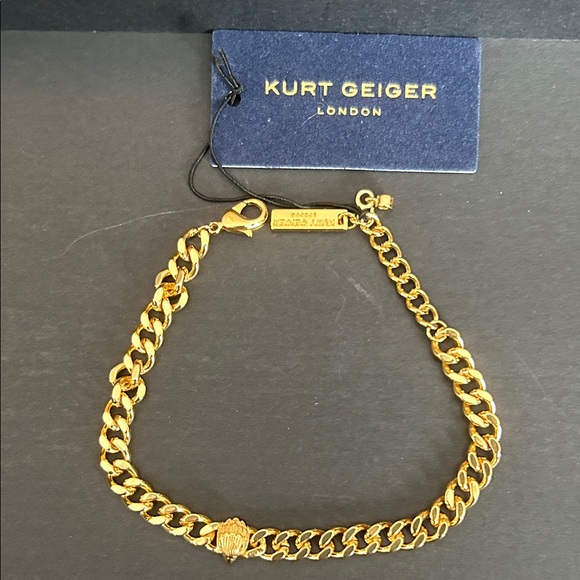 Kurt Geiger Jewelry - Kurt Geiger Gold-Tone Chain Bracelet